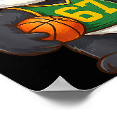 Poster Panda Basketball 67 Gen Alpha Slang Srts Men Boys  (Coin)