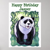 Poster Panda Bear Party Centre (Devant)