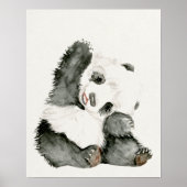Poster Panda bébé | Cute & Furry (Devant)