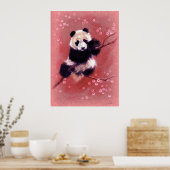 Poster Panda Blossom (Cuisine)