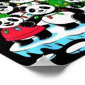 Poster Panda Christmas Tree Panda Lover Xmas Squad Men Wo (Coin)