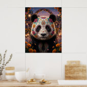 Poster Panda Crâne de Sucre (Cuisine)