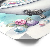 Poster Panda de bain bulle (Coin)