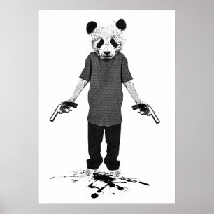 Poster Panda de tueur
