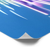 Poster Panda en uniforme et feux d'artifice | AI Art Post (Coin)