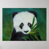 Poster Panda et Bambou (Devant)