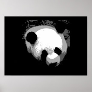 Poster Panda Face Imprimer - Posters Panda