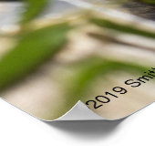 Poster Panda géant penché contre le mur (Coin)