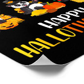 Poster Panda Halloween Christmas Happy Hallothanksmas Pan (Coin)