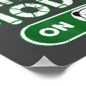 Poster Panda Mode On Funny Animal Bear Lover Owner Costum (Coin)