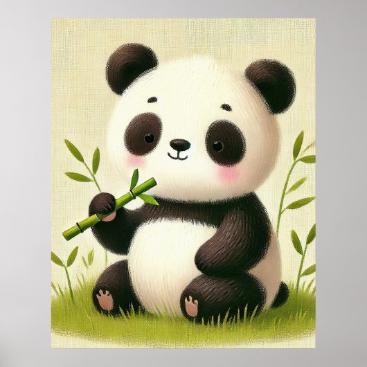 Poster Panda Munchies (Devant)