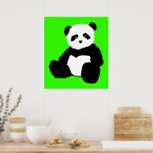 Poster panda plush. (Cuisine)