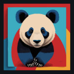 Poster Panda pop art<br><div class="desc">Poster Panda pop art</div>