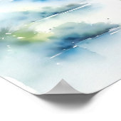 Poster Panda porte bonne chance (Coin)