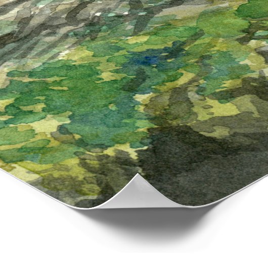 Poster Panda rouge (Coin)