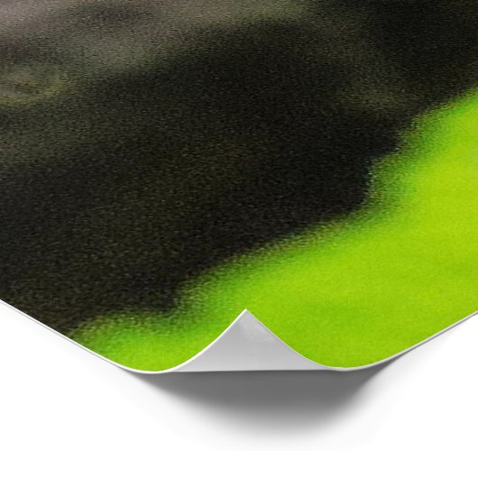 Poster Panda rouge (Coin)