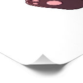 Poster panda roux mignon (Coin)