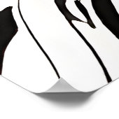 Poster Panda roux perché sur une branche (Coin)