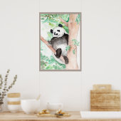 Poster Panda, Se Promène (Cuisine)