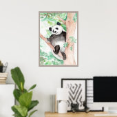 Poster Panda, Se Promène (Bureau à domicile)