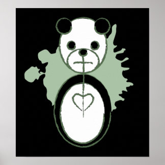 Poster panda splatz.