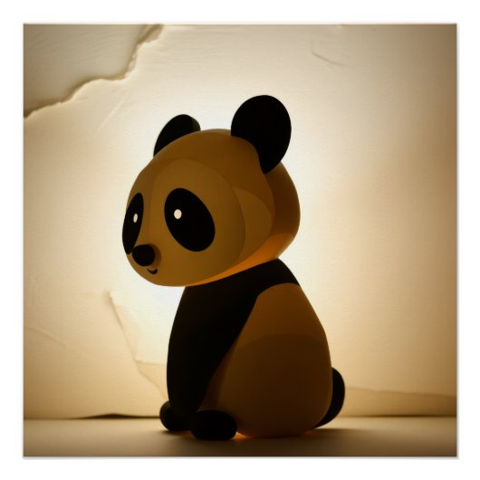 Poster Panda Triste (Devant)