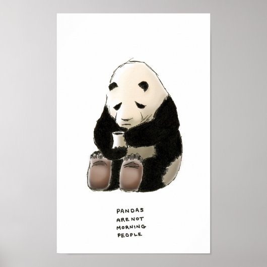 Poster panda trivia (Devant)