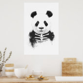 Poster Panda Zombie (Cuisine)