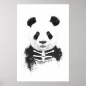 Poster Panda Zombie (Devant)