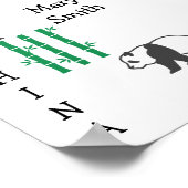 Poster Pandas et bambous (Coin)