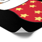 Poster Pandas Rouges Dans Les Bas De Noël Pour Noël (Coin)