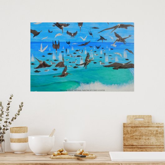 Poster pandemonium pélican (Cuisine)