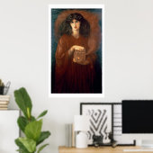 Poster Pandora, 1871 (huile sur toile) (Bureau à domicile)