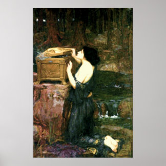Poster Pandora (1896)~ Toile d'art