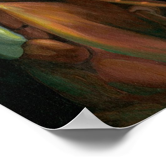 Poster Pandora ART IMPRIMER Big Eyes Art Pandora's Box (Coin)