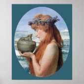 Poster Pandora par Sir Lawrence Alma-Tadema (Devant)