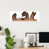 Poster Pandore des dunes (Bureau à domicile)