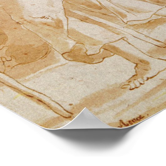 Poster Pandore ouvrant la boîte (Coin)