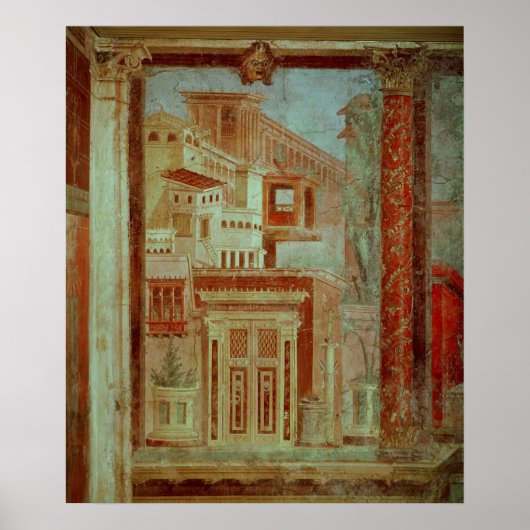 Poster Panel from Cubiculum from the bedroom of the (Devant)