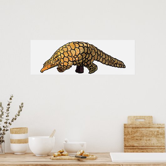 Poster pangolin (Cuisine)