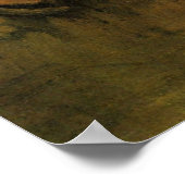 Poster Panier avec boeuf rouge et blanc par Vincent van G (Coin)