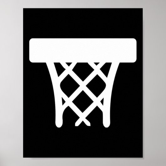 Poster Panier de basket (Devant)