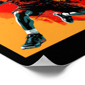 Poster Panier de basket-ball (Coin)