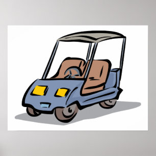 Poster Panier de golf