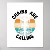 Poster Panier de golf Disc Golf (Devant)