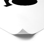 Poster Panier de golf I Heart (Love) (Coin)