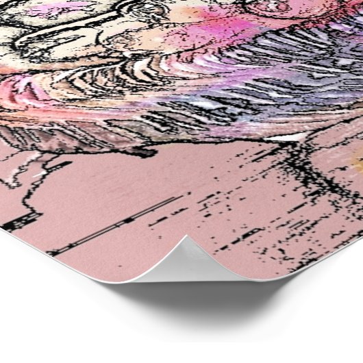 POSTER PANIER DE LÉGUMES (Coin)