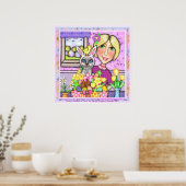 Poster "Panier de Pâques de l'Amour" Imprimer (Cuisine)