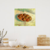 Poster Panier de pommes à Pissarro par Vincent van Gogh (Cuisine)