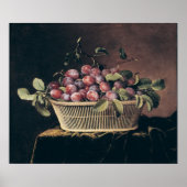 Poster Panier de prunes (Devant)